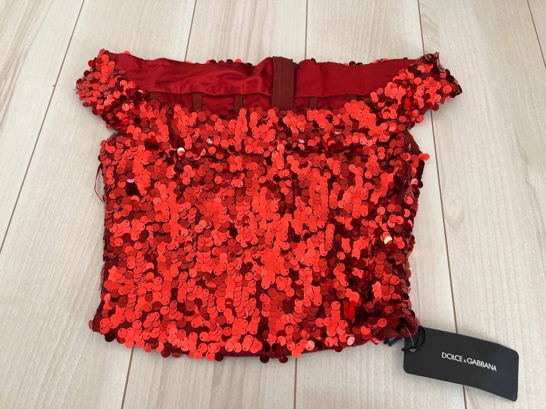 DOLCE & GABBANA レッド スパンコール Pump In Taormina Lace With Crystals - Women | Dolce&Gabbana