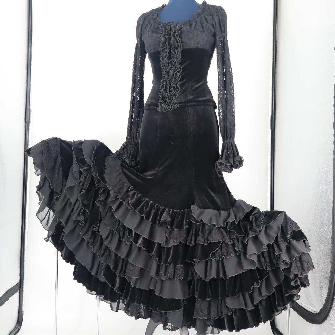 美品フラメンコ衣装】SONIAJOHNESソニアジョーンズ ブラウス ファルダ