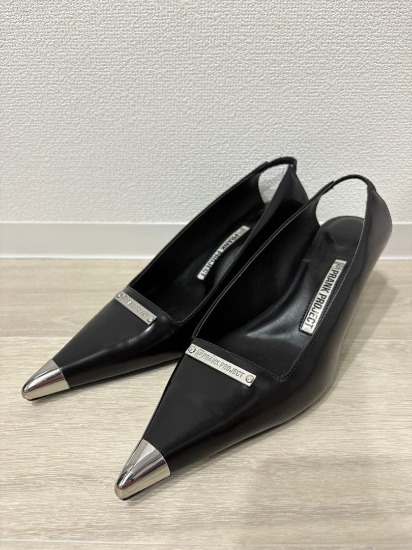 靴 PRANK PROJECT Tocap Back Open Pumps 37 Tocap Back Open Pumps