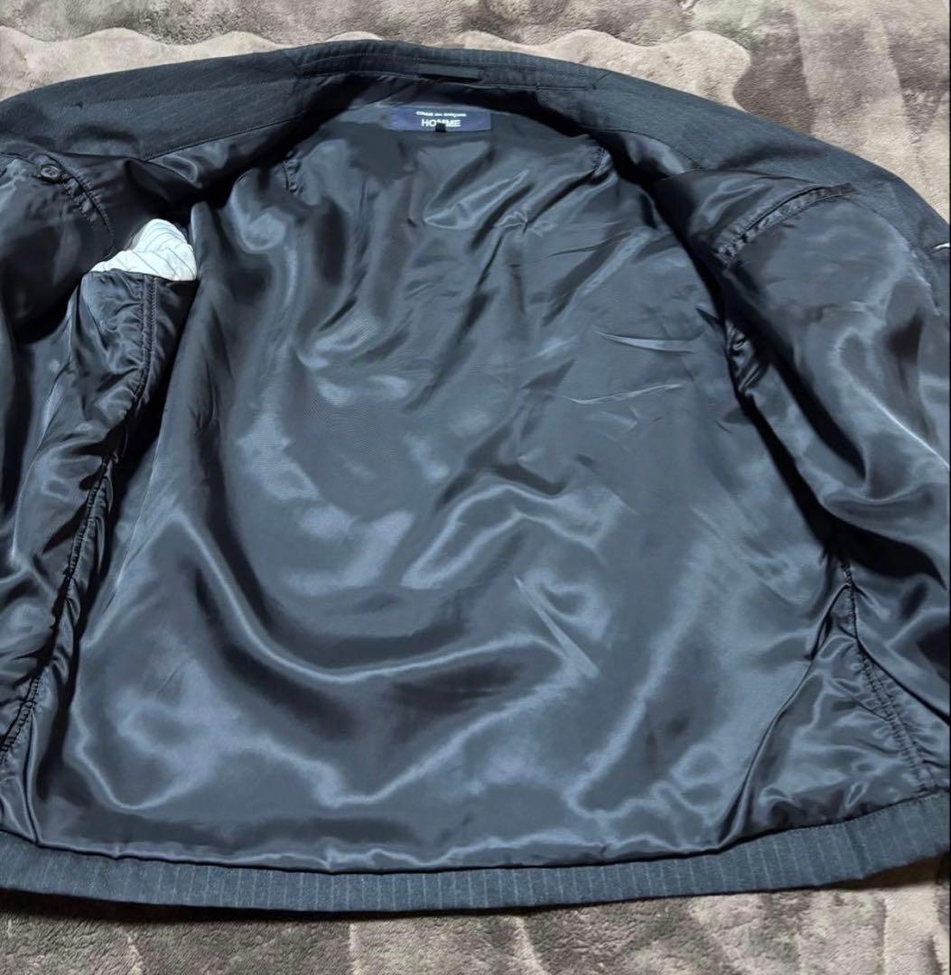 COMME des GARCONS HOMME ウールエステルヘリンボーンJKT - メルカリ