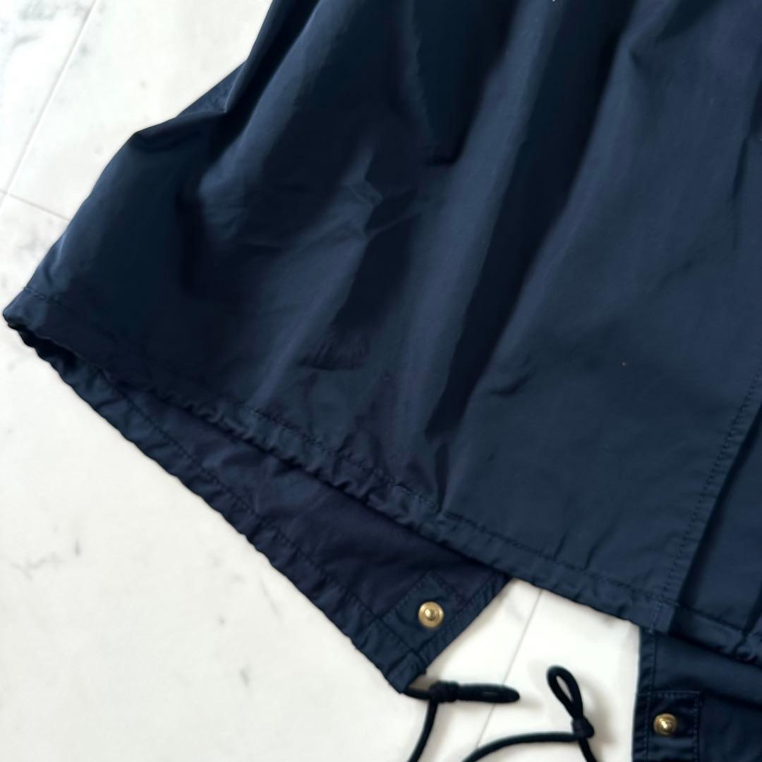 極美品♪イエナ テールモッズコート ロングマウンテンパーカー 紺色