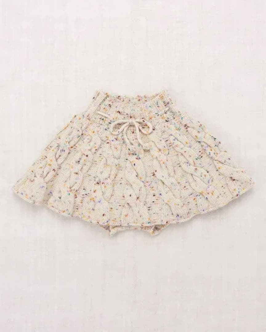 s*u様 misha&puff Cable SkatingSkirt kids Misha&Puff/ミーシャアンドパフ】Cable SkatingSkirt kids(2-4y