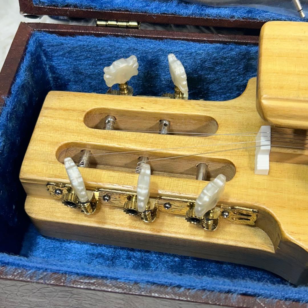 美品】琴伝流 敷島クリア 電気 大正琴 ナチュラル木目 河合楽器の通販