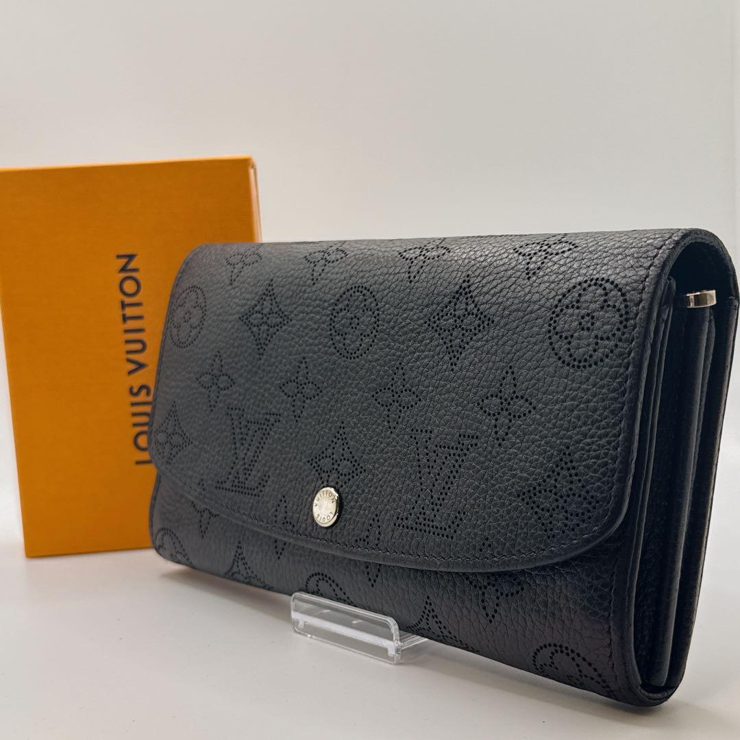 極美品】ルイヴィトン 長財布 モノグラムマヒナ ポルトフォイユイリス