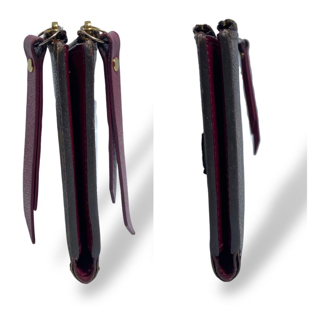 美品 ルイヴィトン 長財布 フューシャ ポルトフォイユアデル