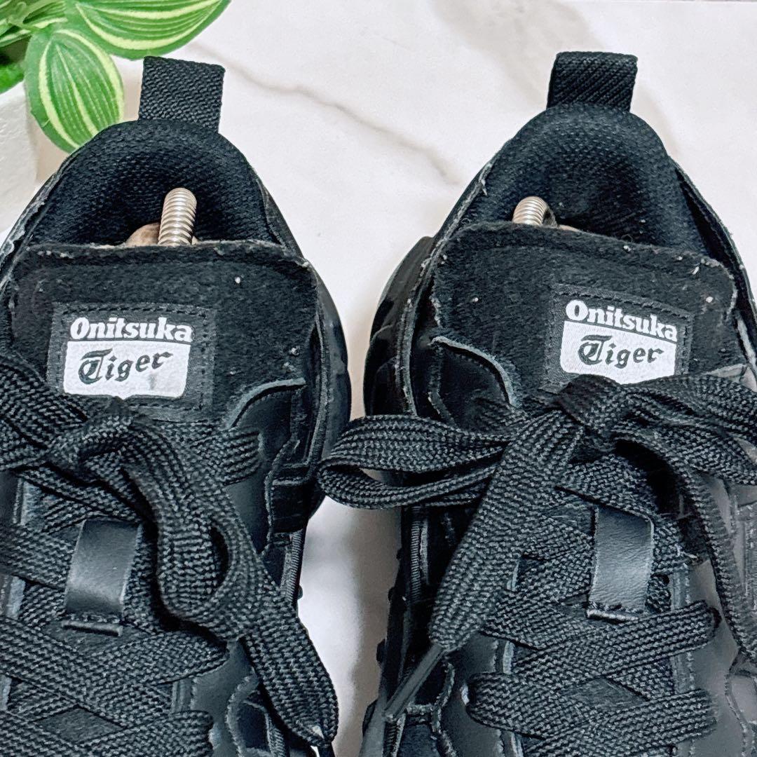 良品 オニツカタイガー(26.5) デンティグレ スニーカー 厚底 - メルカリ