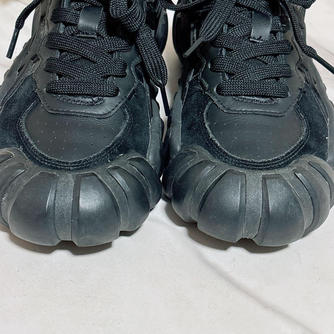 良品 オニツカタイガー(26.5) デンティグレ スニーカー 厚底 - メルカリ