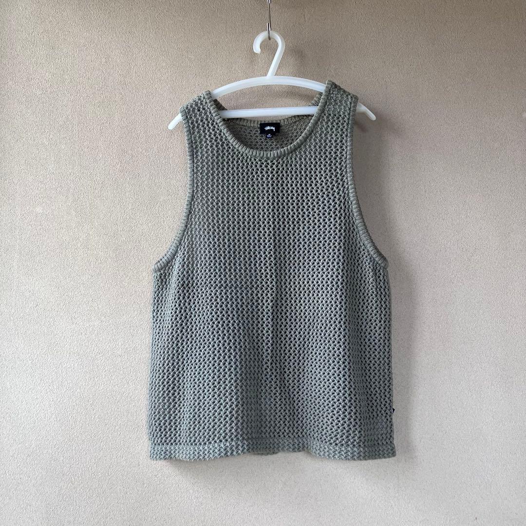 Stussy 22ss Odyed Mesh Tank　メッシュ　タンクトップ STUSSY（ステューシー） タンクトップ メンズ Odyed Mesh ( stussy