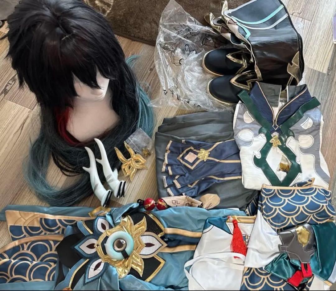 【即納】スタレ 丹恒/飲月 コスプレ フルセット 五次元 崩壊スターレイル コスプレ スタレ 丹恒 たんこう 飲月君 飲月