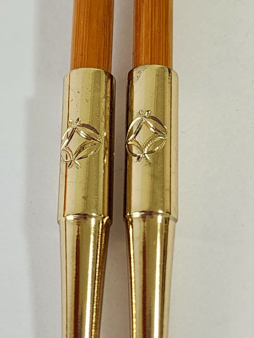 茶道具 宗徧流 煙管 一双 木村清五郎(二代目) キセル 共箱 共袋 経歴書