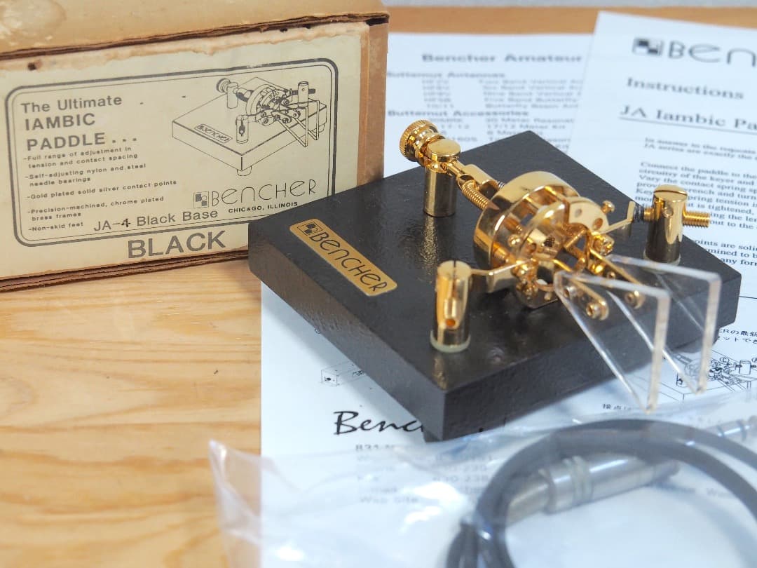 t*o様 Bencher ベンチャー JA-4 アイアンビックパドル ゴールドメ Bencher アイアンビックパドル JA-1（ブラックコート） | ラジオパーツ