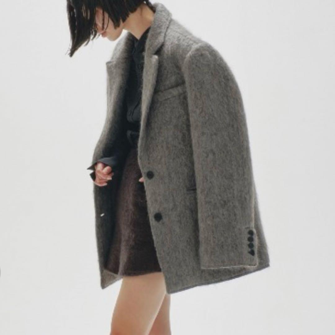 【TODAYFUL】Shaqgy Over Jacket グレー　ジャケット TODAYFUL SALE 30%OFF トゥデイフル 2024winter アウター Shaggy Over