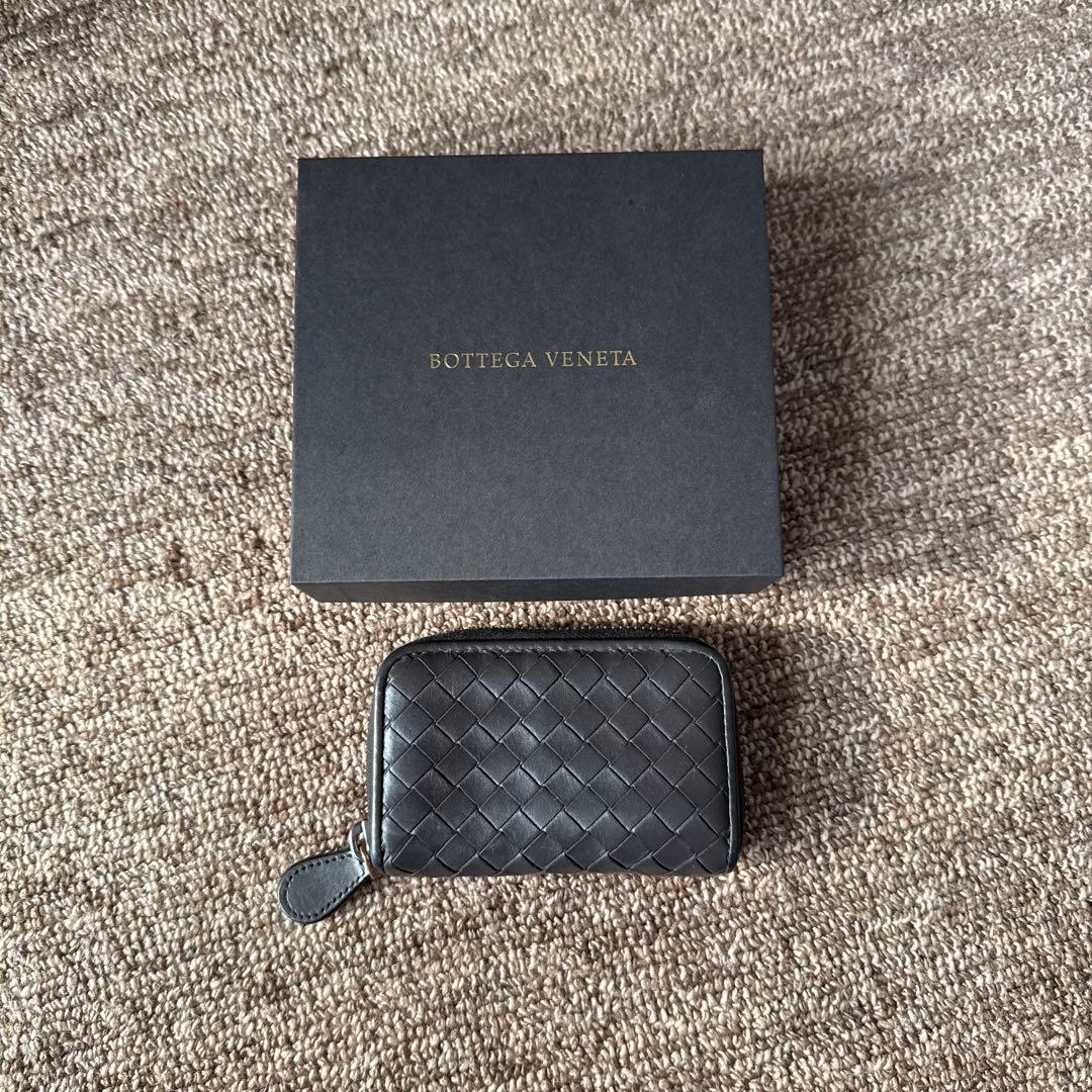 ［値下げ］　ボッテガヴェネタ　ケース　ダークブラウン カセット クレジット カードケース ブラウン 茶[742693 VCQC4 2560