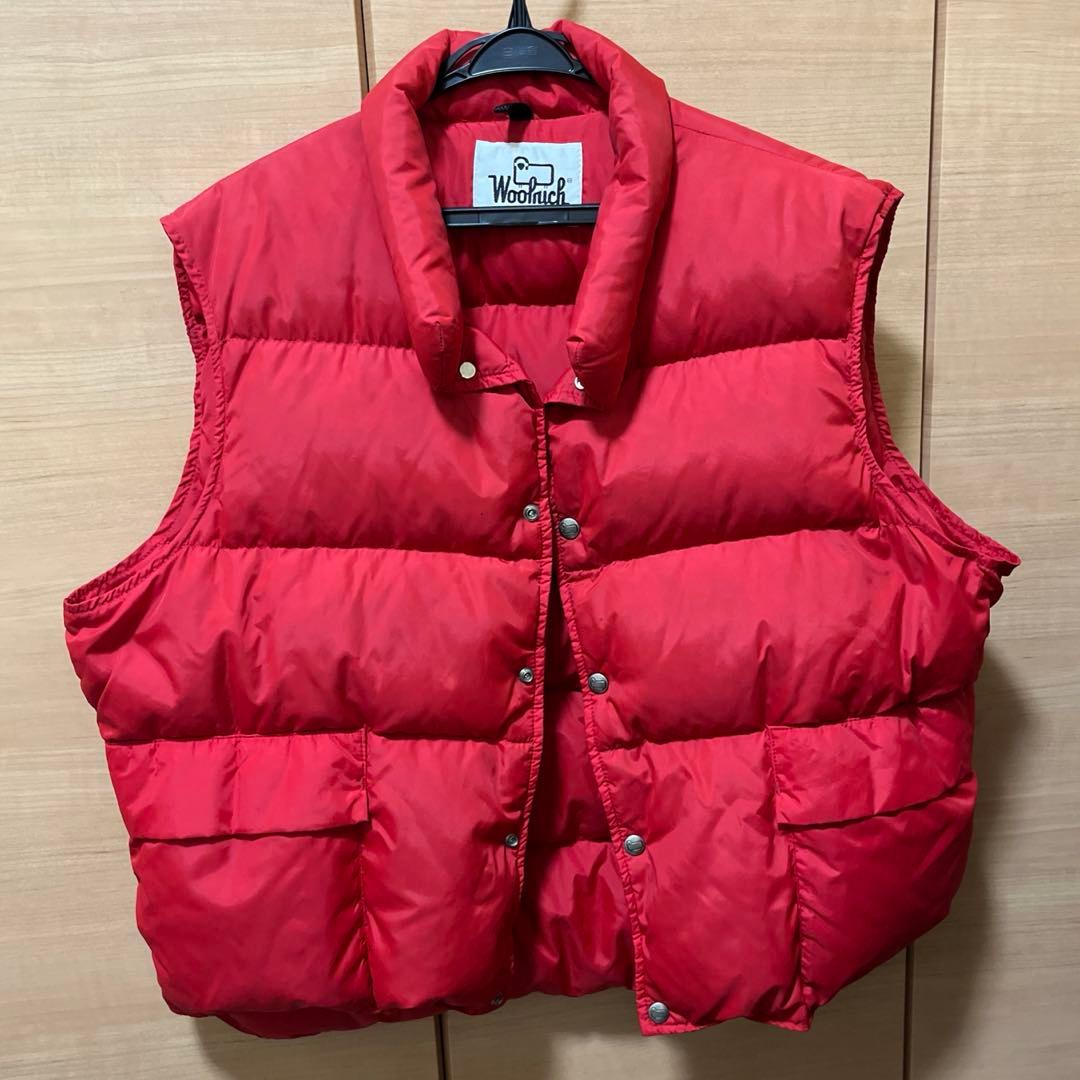 1970s Woolrich ダウンベスト 楽天市場】70s ウールリッチ ダウン ベスト メンズ M 程 古着 Woolrich