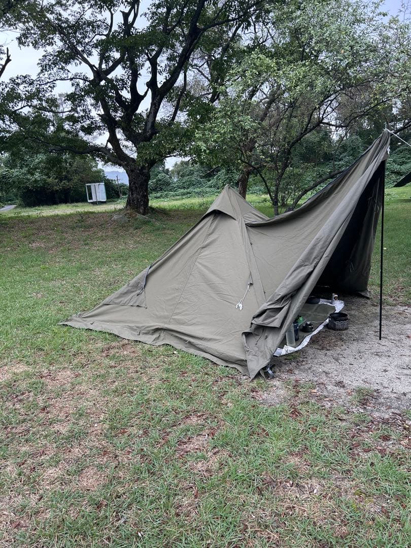 Air さま専用　バンドック　ソロティピー1tc フロントウォール ソロティピー1tcフロントウォールでフラップ閉じずにフルクローズ