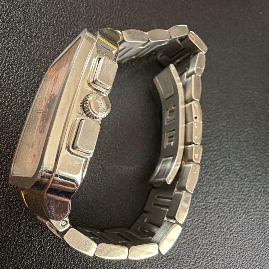 動作確認済 D&G 腕時計 ドルチェ＆ガッバーナGERONIMO クロノグラフ