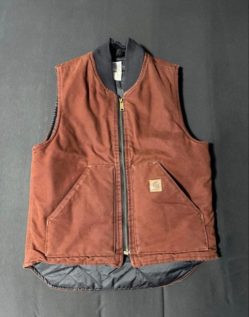 ‼️Vintage Carhartt ダックベスト V02 CLY サイズ:S Vintage Carhartt ダックベスト V02 CLY サイズ:S 00's Carhartt
