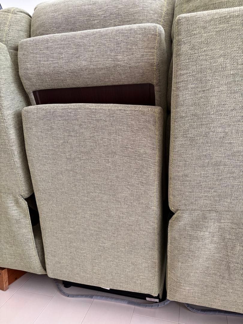 エ*ト様 ニトリ 電動リクライニングソファー 3人掛け USED 5月末出品