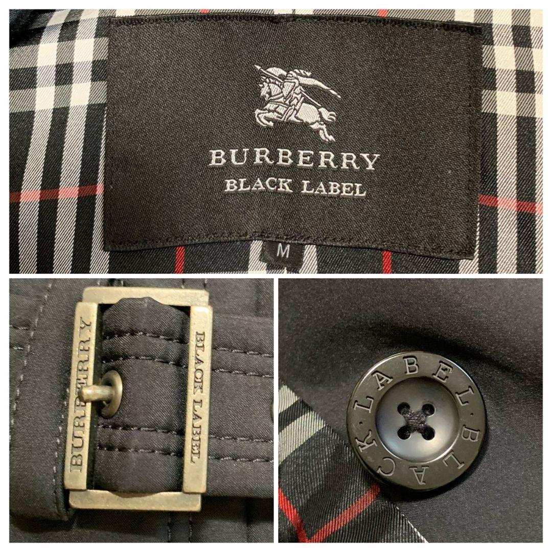 《人気モデル》バーバリーブラックレーベル トレンチコート ノバチェック ベルト