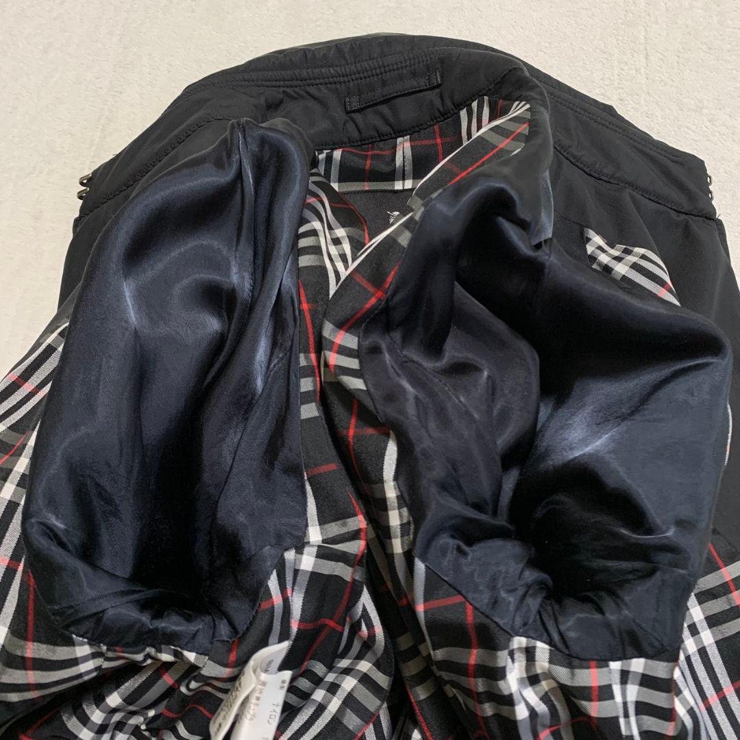 《人気モデル》バーバリーブラックレーベル トレンチコート ノバチェック ベルト