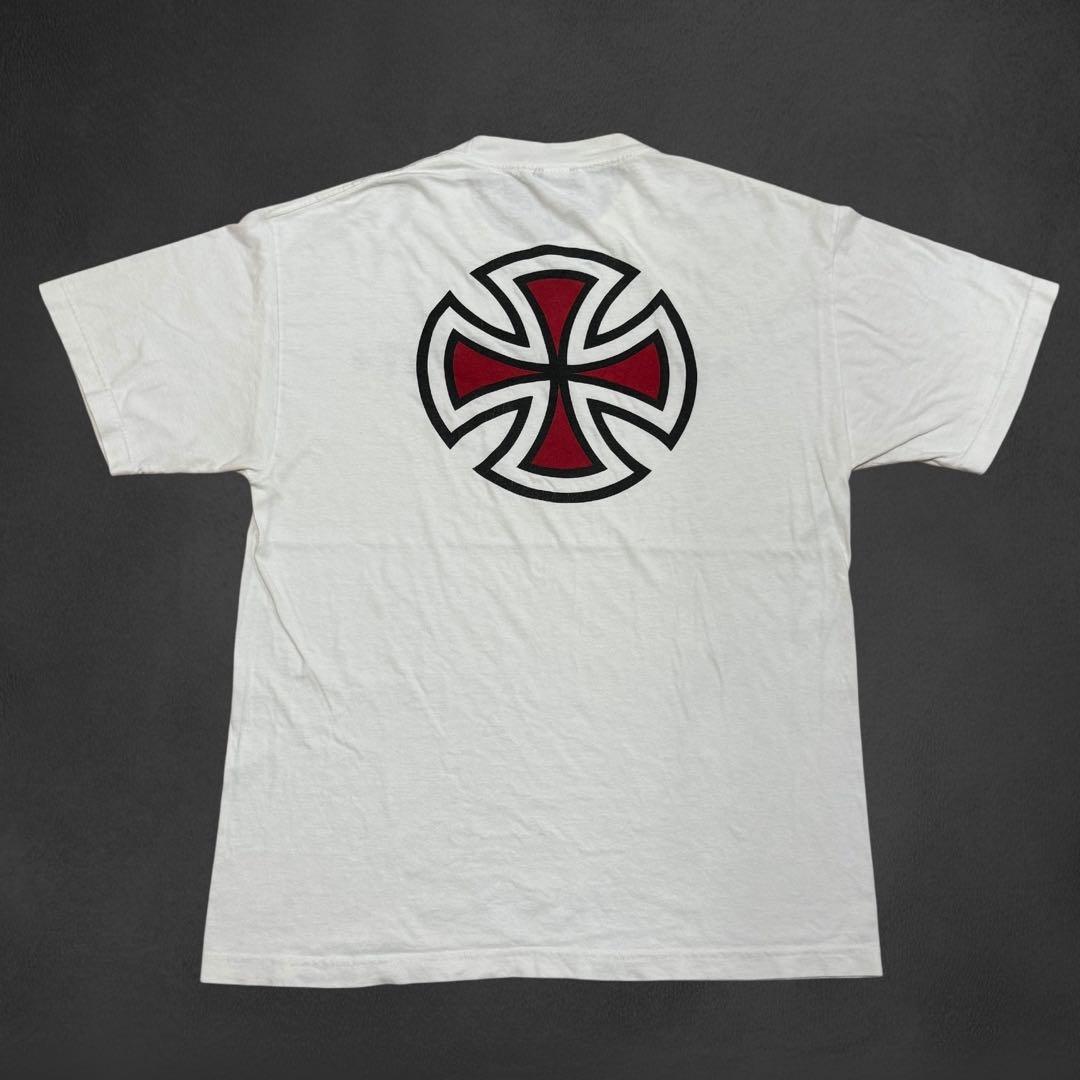 Indipendent NHSタグ　メキシコ製　アイアンクロス　オールドスケート INDEPENDENT】インディペンデント NHSタグ アイアンクロスロゴプリント