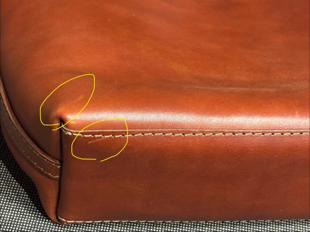 美品】2回使用 HERZ×mattigeバッグ トート チョコ - メルカリ