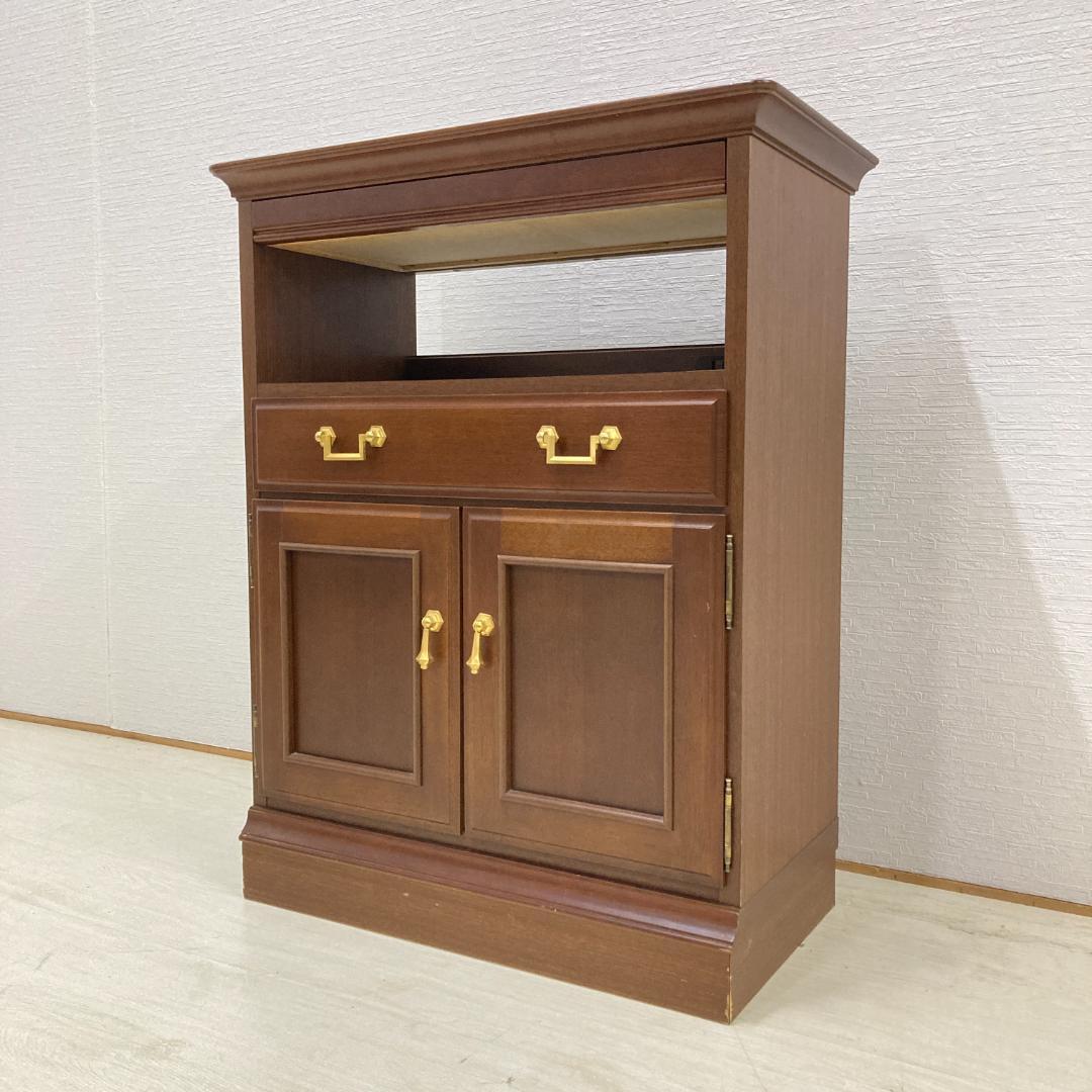 【マルニ】地中海　キャビネット　電話台　サイドボード maruni マルニ 地中海シリーズ 電話台 TEL台 FAX台 アンティーク調