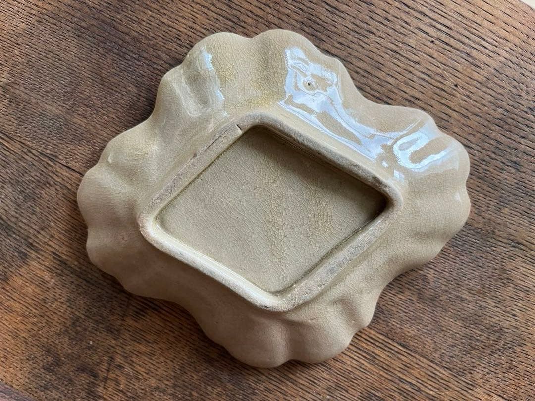 古瀬戸 御深井焼 菊皿 輪花皿 【2客】 - メルカリ