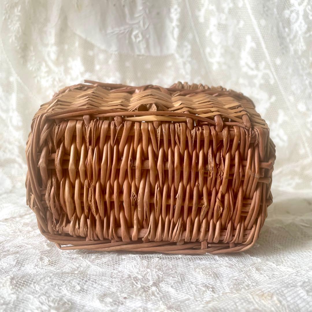 mois様専用☆2点おまとめ スクエアドールパニエ フランスアンティーク