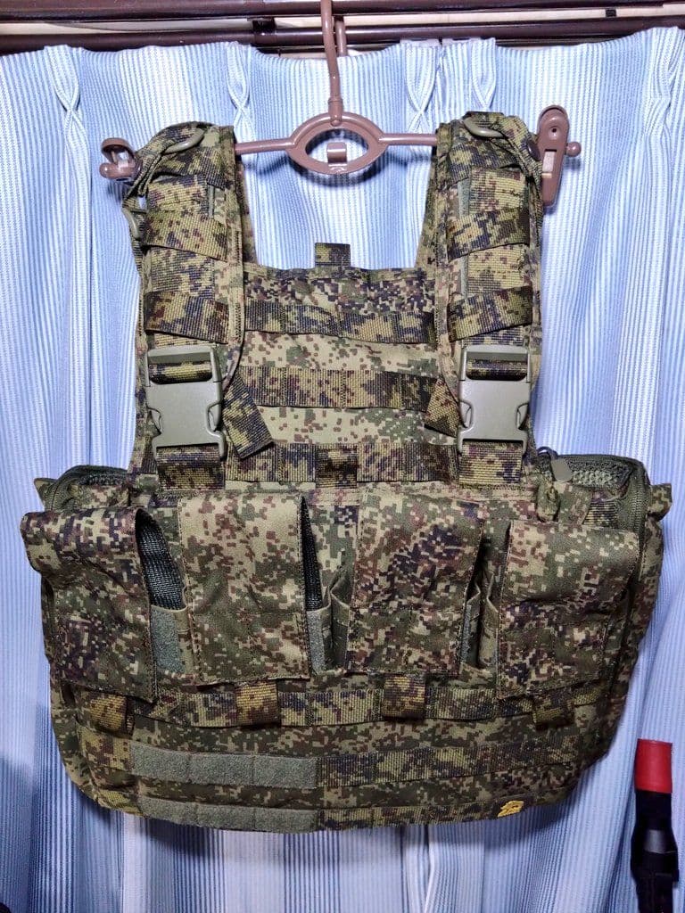 ANA Tactical Alpha チェストリグ バックパネル付 ANA Tactical Alpha チェストリグ (オリーブドラブ) - Escape from