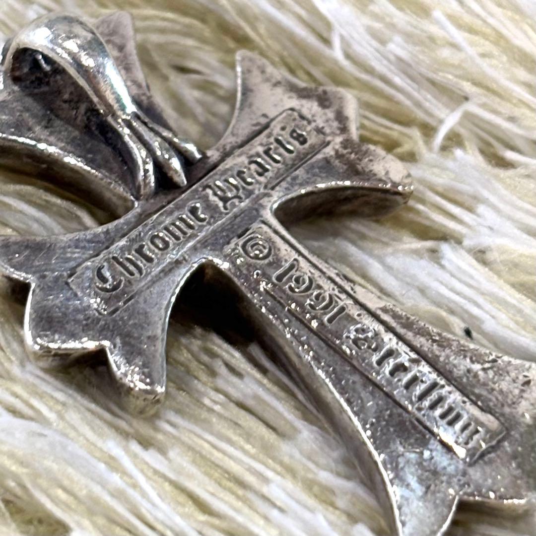 クロムハーツ Chrome Hearts クロスヘッド 1991刻印 シルバー - メルカリ