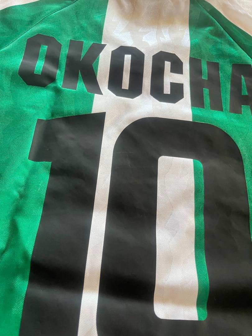 1996 ナイジェリア代表 (H) ユニフォーム 伝説JJ・オコチャ - メルカリ