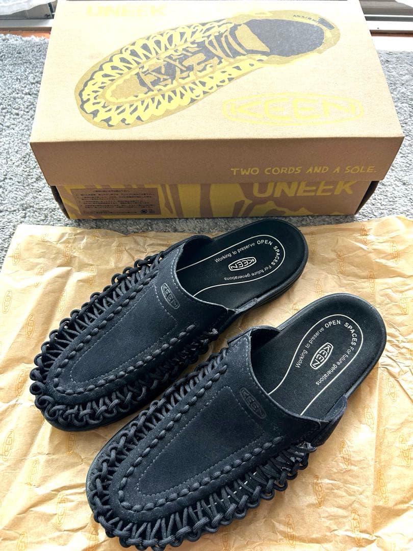 【美品】 KEEN UNEEK II SLIDE (キーン ユニークツースライド KEEN /キーン UNEEK II SLIDE ユニークツースライド スポーツサンダル
