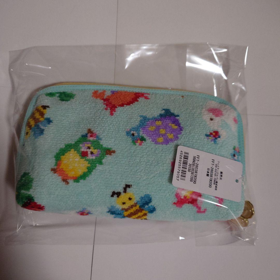 フェイラー　便利ポーチ　ファンキーフォーチュン フェイラー×神崎恵 ファンキーフォーチュン 便利ポーチ ネイビー