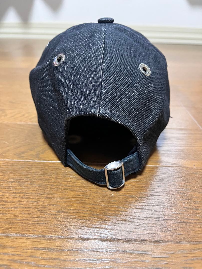 Ami Paris キャップ ブラック デニム - メルカリ