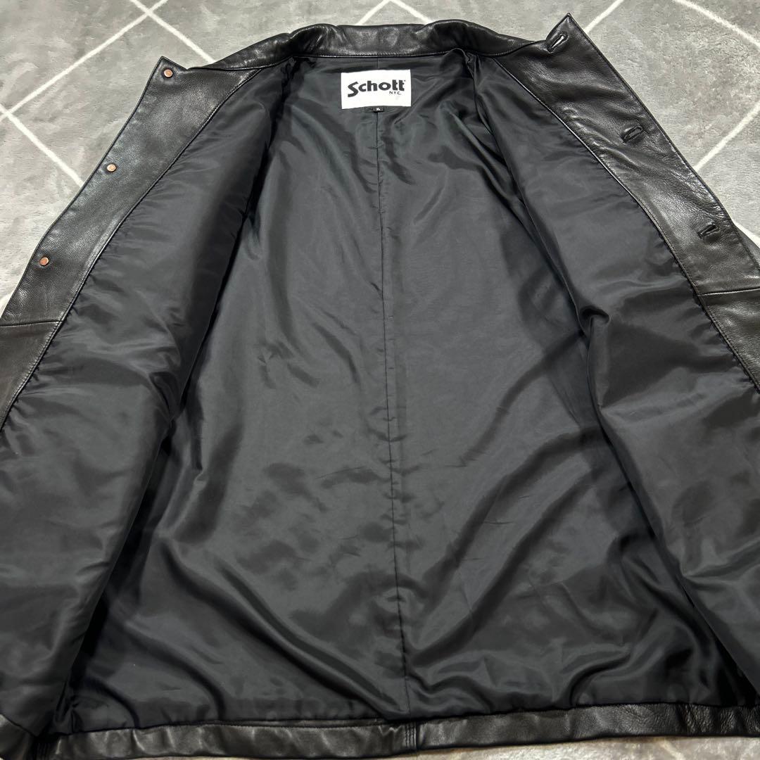 超極美品XL】最高傑作 上野商会 SCHOTT レザージャケット 羊革 ラム