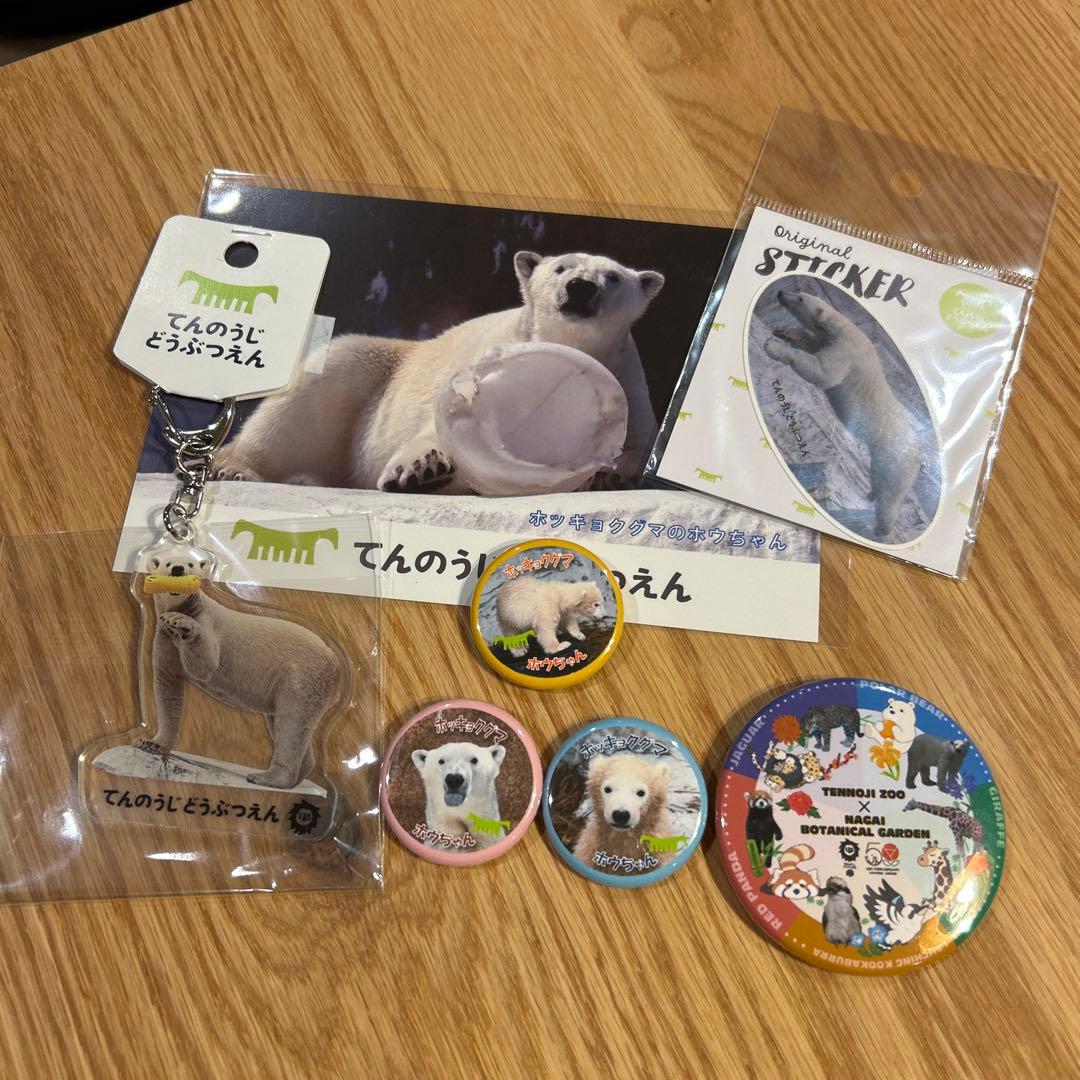 天王寺動物園 ホッキョクグマ(ホウちゃん)グッズ - メルカリ