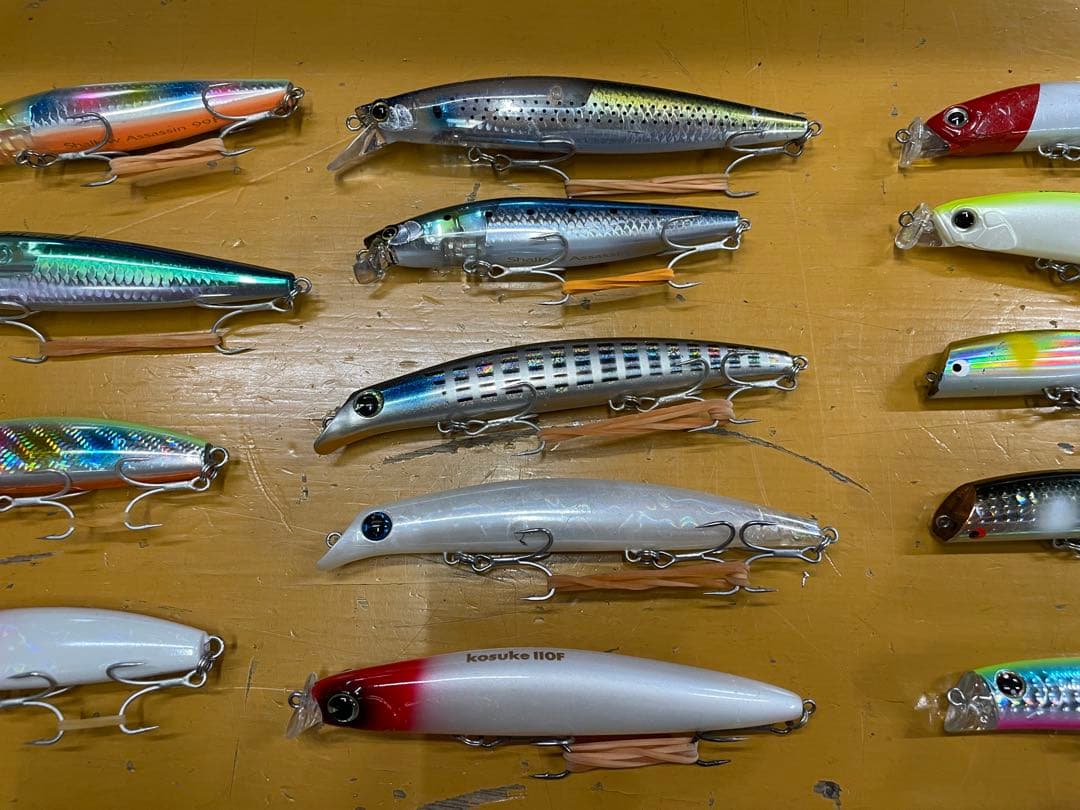 土日限定値下げ】シーバスルアーまとめ売り 14個