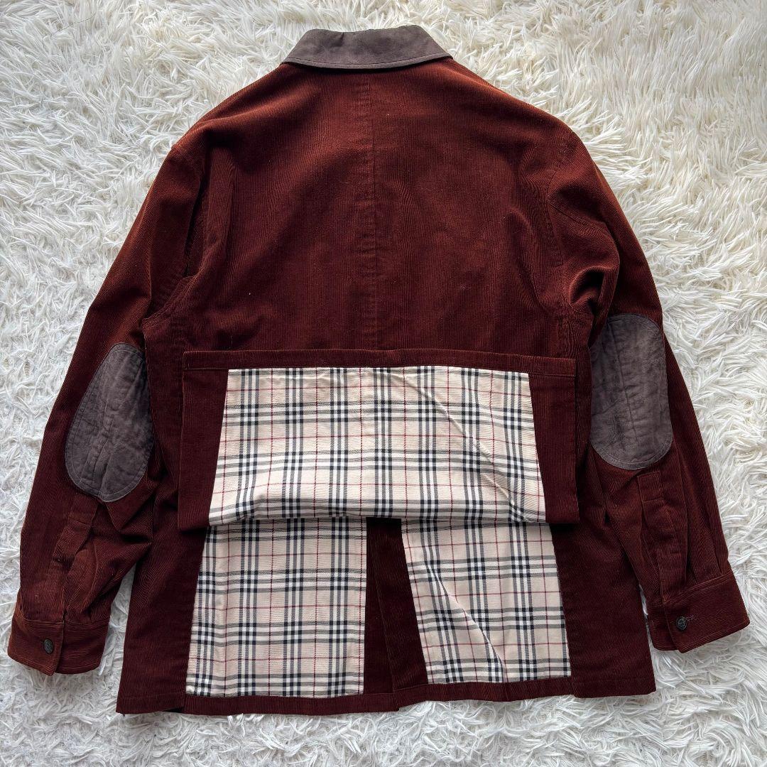 激レア 美品】バーバリーロンドン コーデュロイシャツ ジャケット ノバ