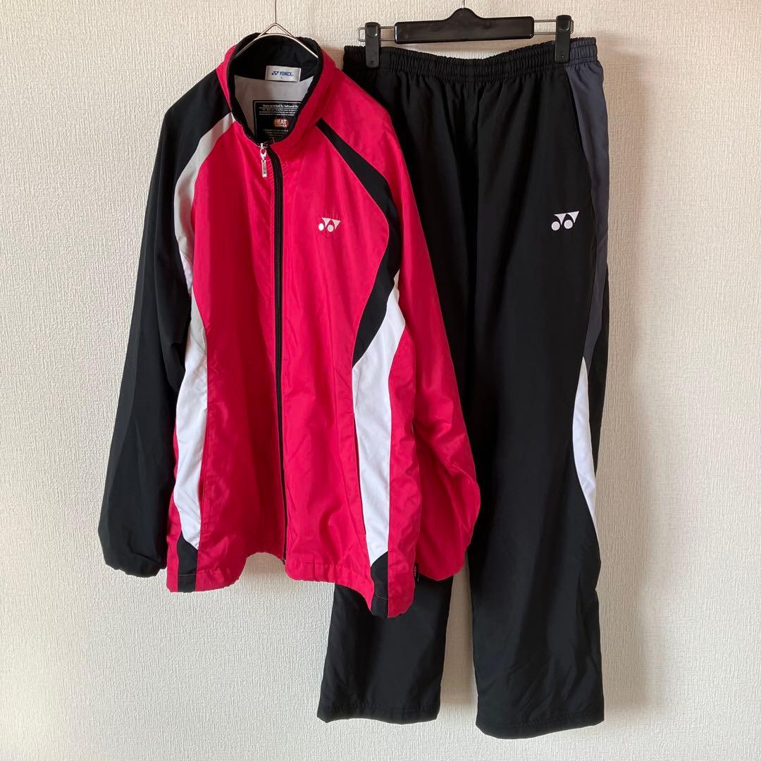 良品】 ヨネックス YONEX ヒートカプセル セットアップ ジャージ L