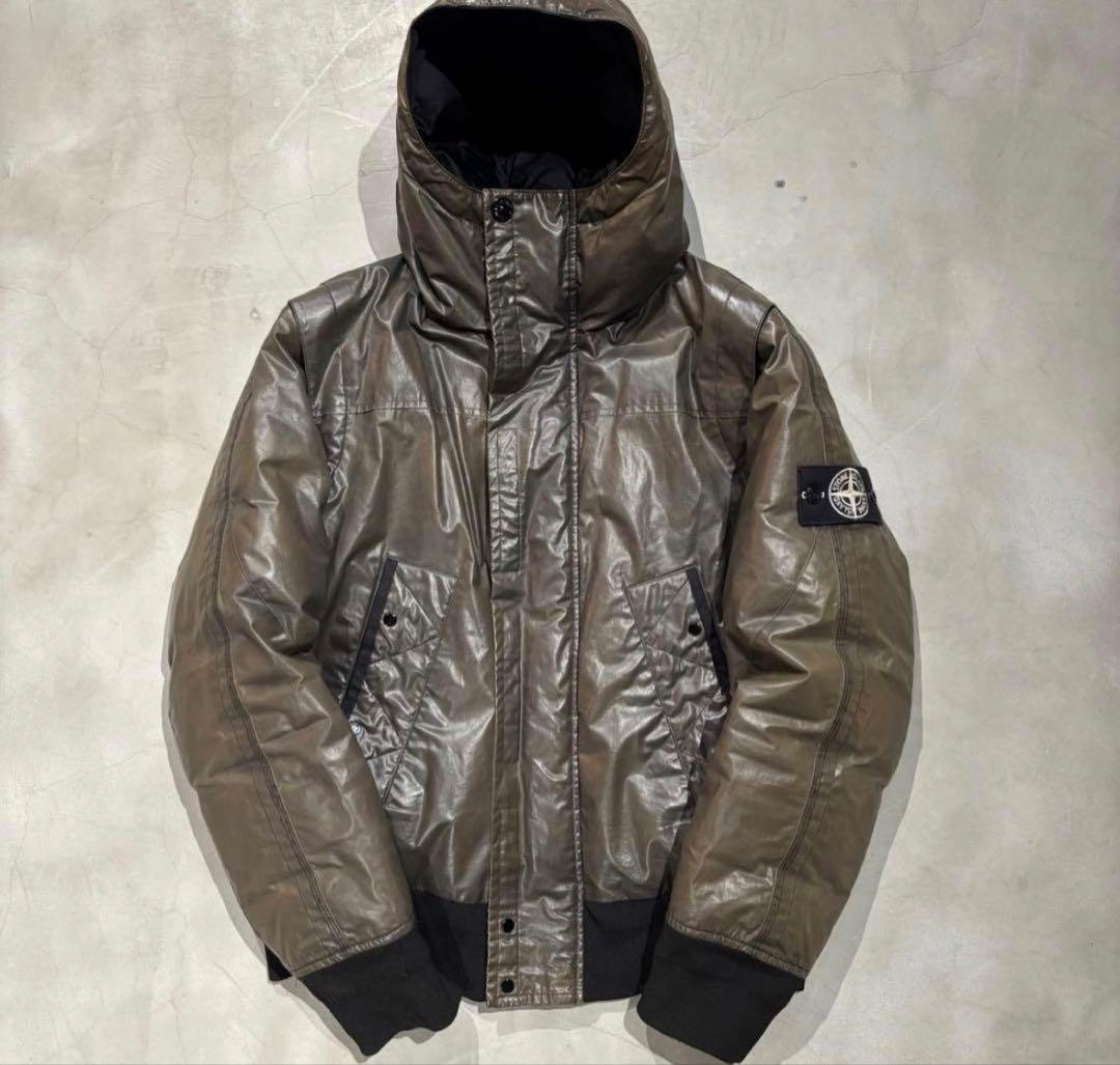 [激レア]stone  10AW archive ダウンジャケット STONE ISLAND “TERMO REACTIVE DOWN JACKET” – メイクス オンラインストア