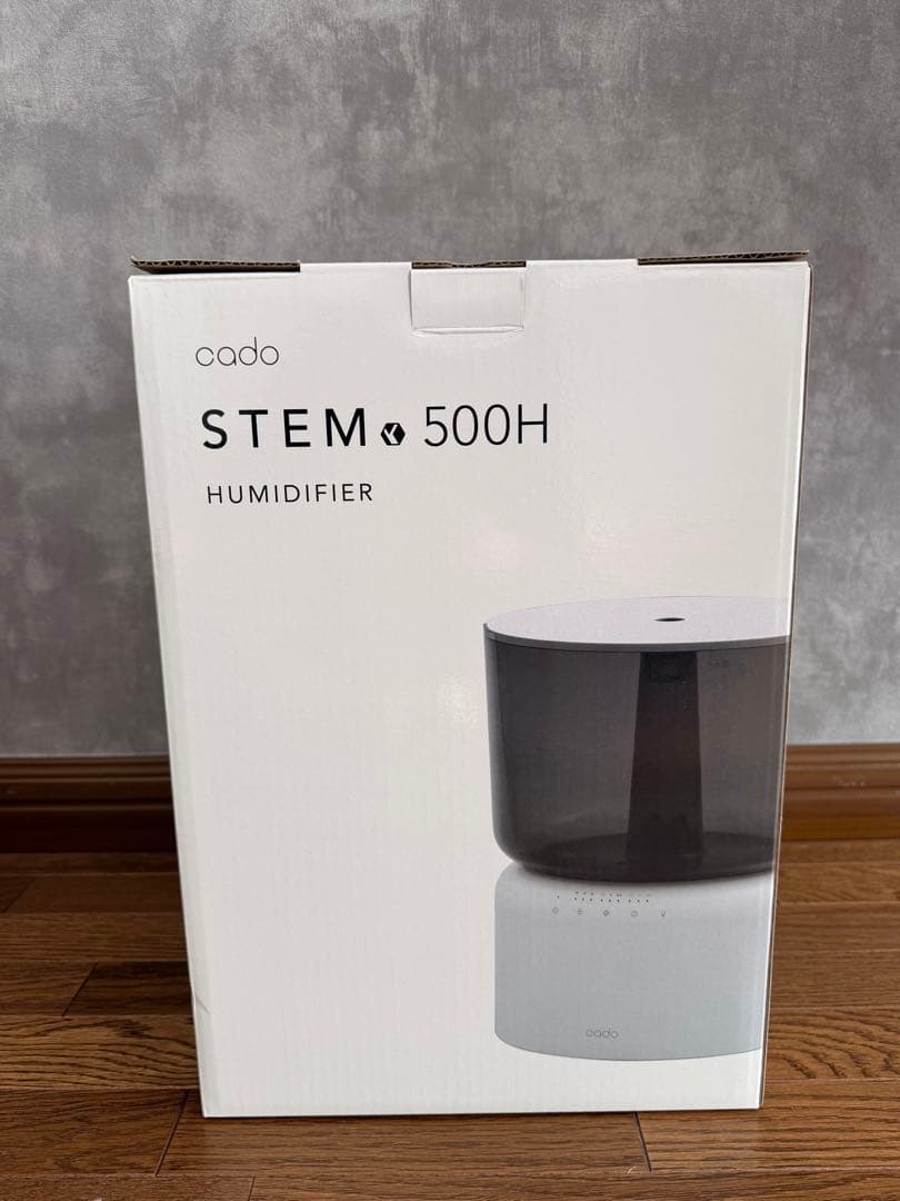 【ほぼ新品✨】cado（カドー）加湿器 STEM 500H cado(カドー) オートクリーン加湿器 STEM 500H ホワイト |キッチン用品