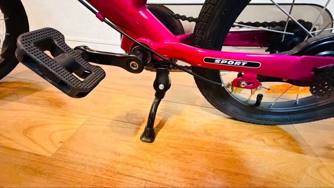 ストライダー14x ピンク｜ペダル・キックスタンド・取扱説明書・工具付