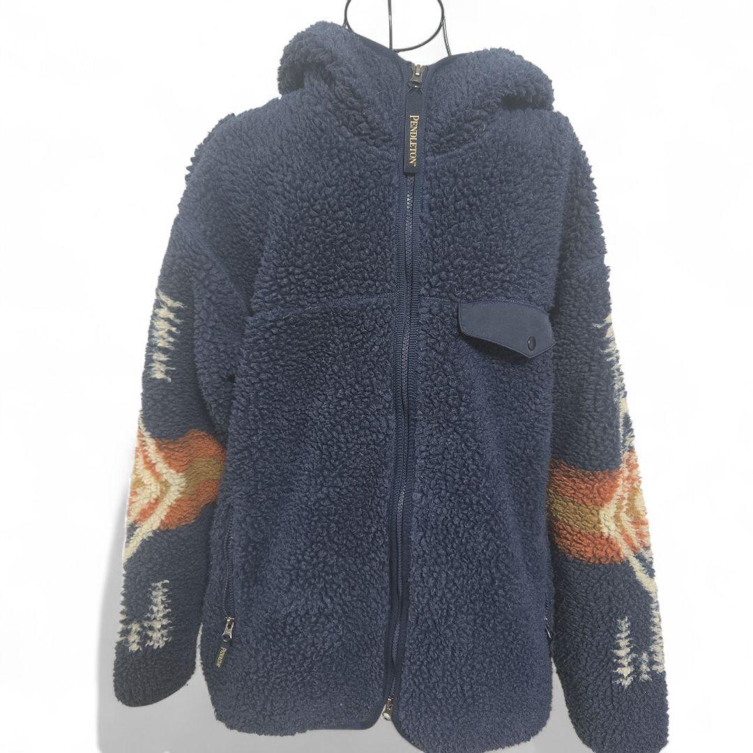 ペンドルトン NIKO AND ボア フリース ジャケット ネイティブ柄 - メルカリ