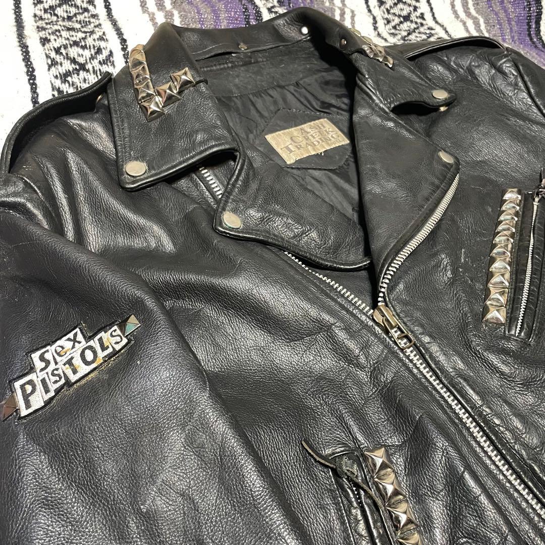 一点もの!!】Sex Pistols ハンドペイント スタッズ 鋲ジャン - メルカリ
