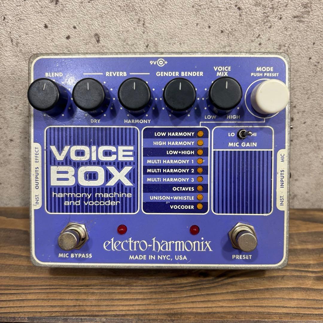 Electro-Harmonix Voice Box エレクトロハーモニクス Amazon.com: Electro-Harmonix Voice Box Vocal Harmony Machine