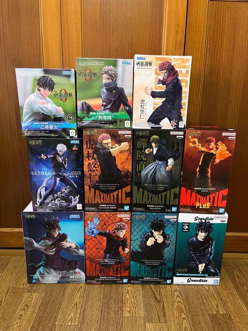 呪術廻戦 フィギュア 11点まとめ売り - メルカリ