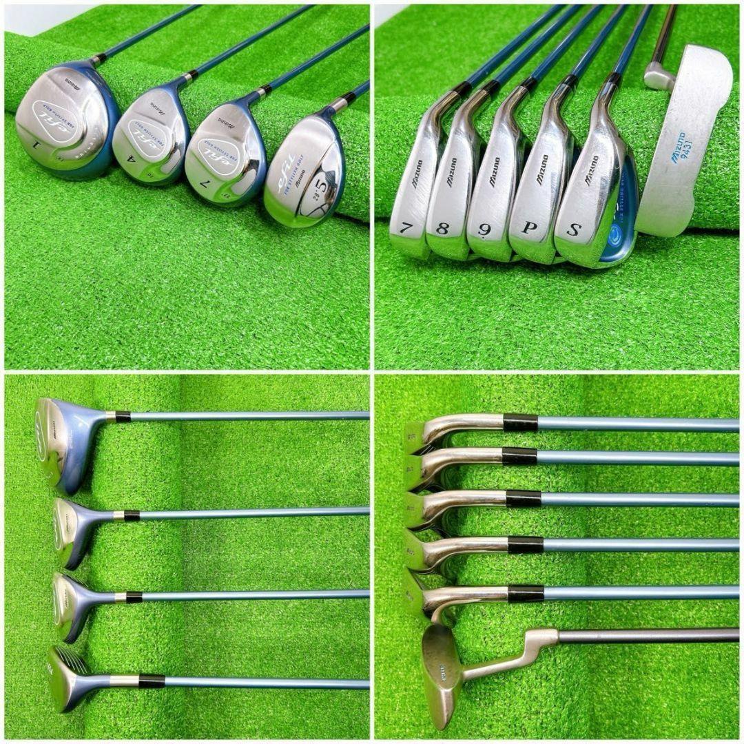 良品 ミズノ efil エフィル レディースクラブセット 10本 初心者 女性L