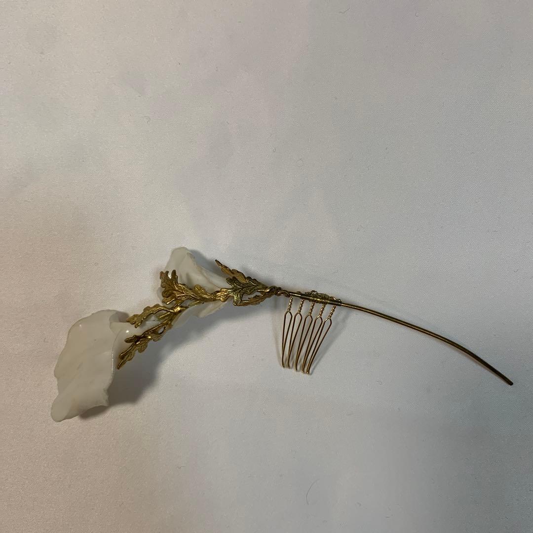 flua 2way flower haired アクセサリー ゼクシィ掲載】2way flower haired | ブライダルアクセサリー flua