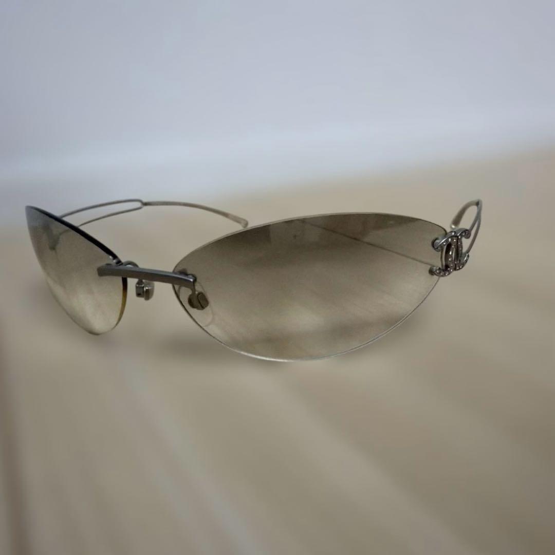 新品 付属品◎CHANEL サングラス リムレス ココマーク - メルカリ